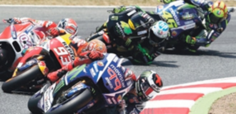 Los equipos de MotoGP no pudieron aprovechar al máximo el test programado en el Circuito de Barcelona un día después de la disputa del Gran Premio de Catalunya. / EFE