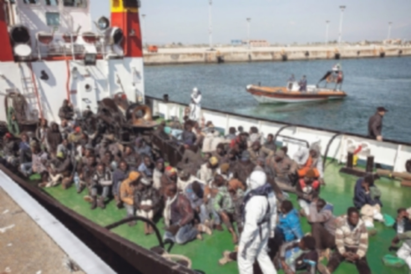 Más de 2.000 inmigrantes han perdido la vida mientras cruzaban el Mediterráneo en busca de llegar al continente europeo. / EFE