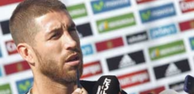 El defensa del Real Madrid Sergio Ramos
