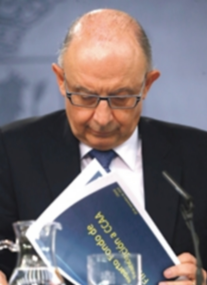 Montoro condiciona 3.034 millones para Cataluña al respeto de la ley 1 El ministro Cristóbal Montoro