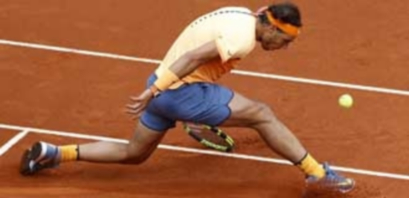 Rafa Nadal realizó un torneo irregular en Madrid después de haber conquistado de forma consecutiva el Masters 1.000 de Montecarlo y el Trofeo Conde de Godó. / EFE