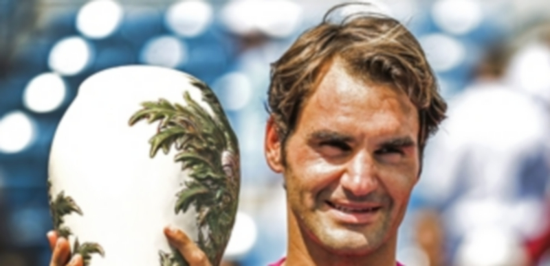 Roger Federer ganó en Cincinnati por séptima vez en su dilatada carrera. / EFE