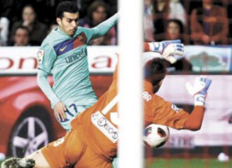 Pedro Rodríguez no se mostró preocupado por haber perdido dos puntos de ventaja en la Liga. / Efe.