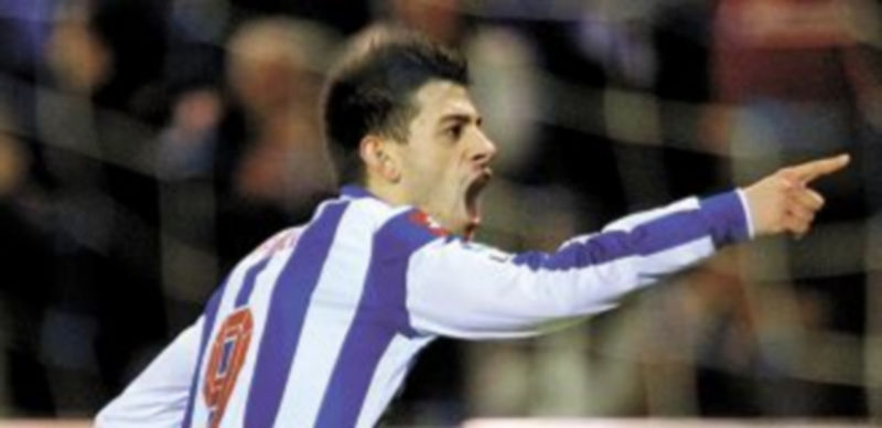 Pizzi fue el autor del tanto del conjunto coruñés en la segunda mitad. / AFP