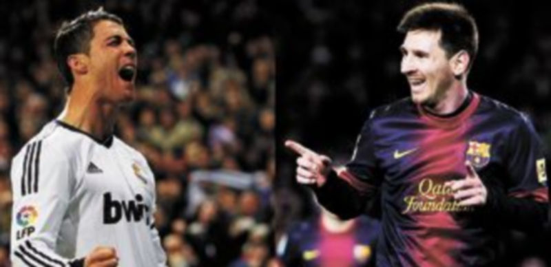 Cristiano y Messi. / Reuters