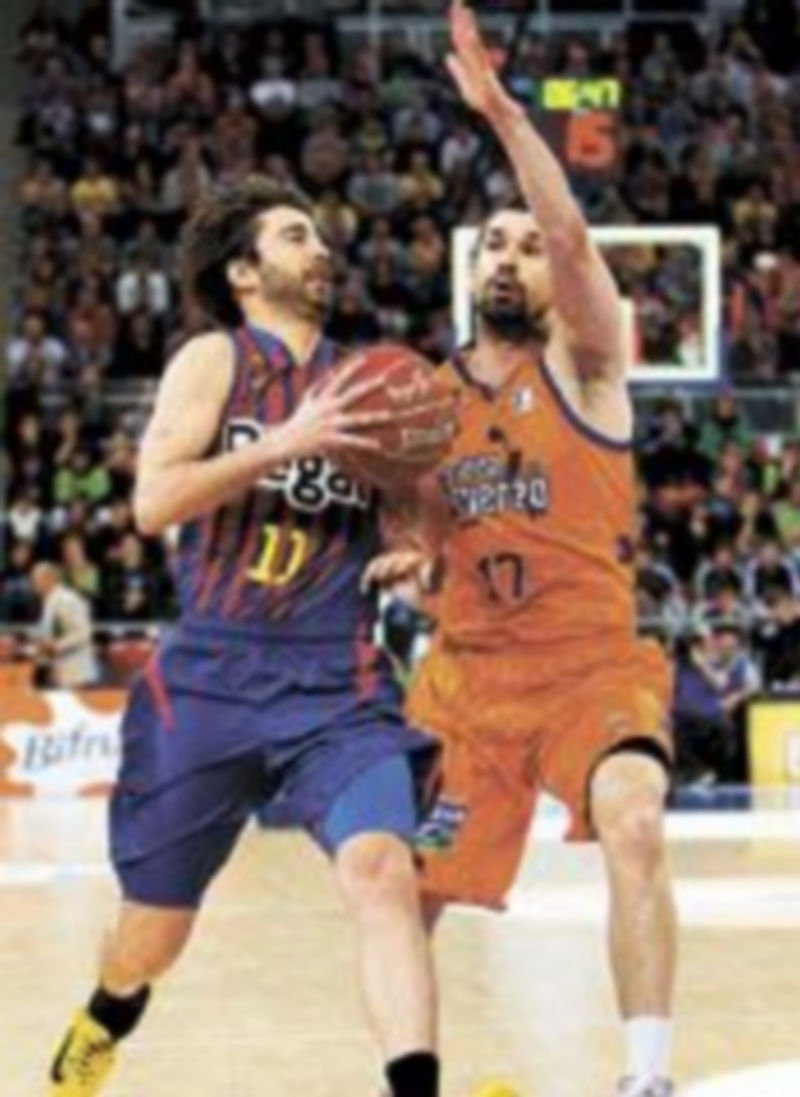 Navarro firmó 28 puntos en el choque frente al cuadro aragonés. / E. Press