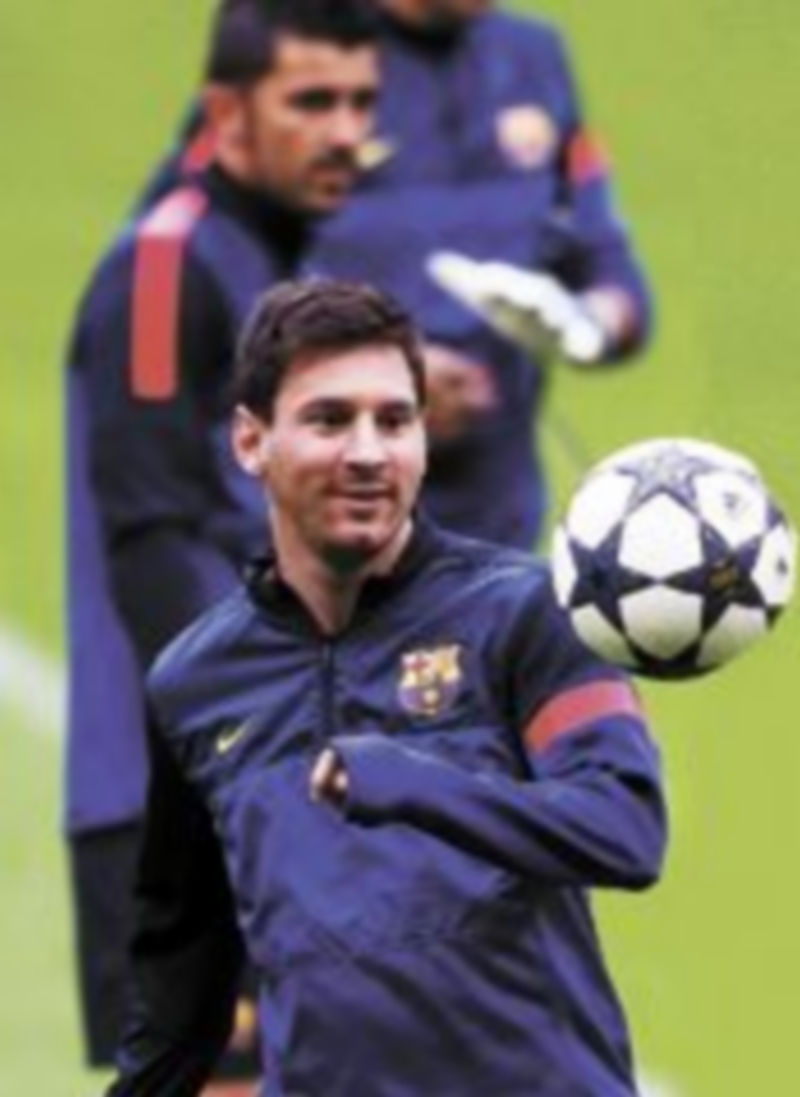 Messi se ha recuperado a tiempo para el trascendental choque. / Reuters