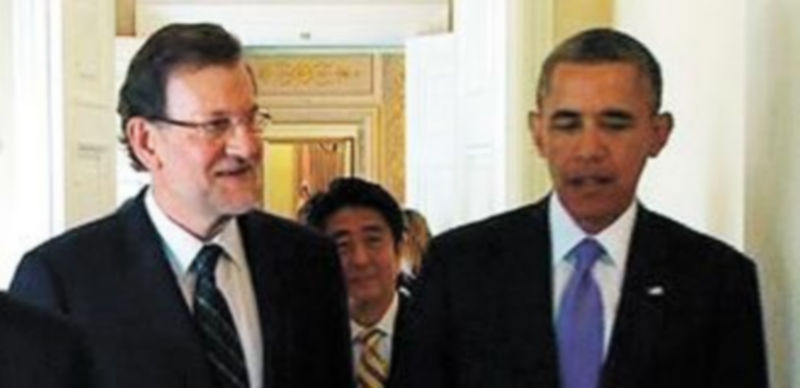 Rajoy y Obama
