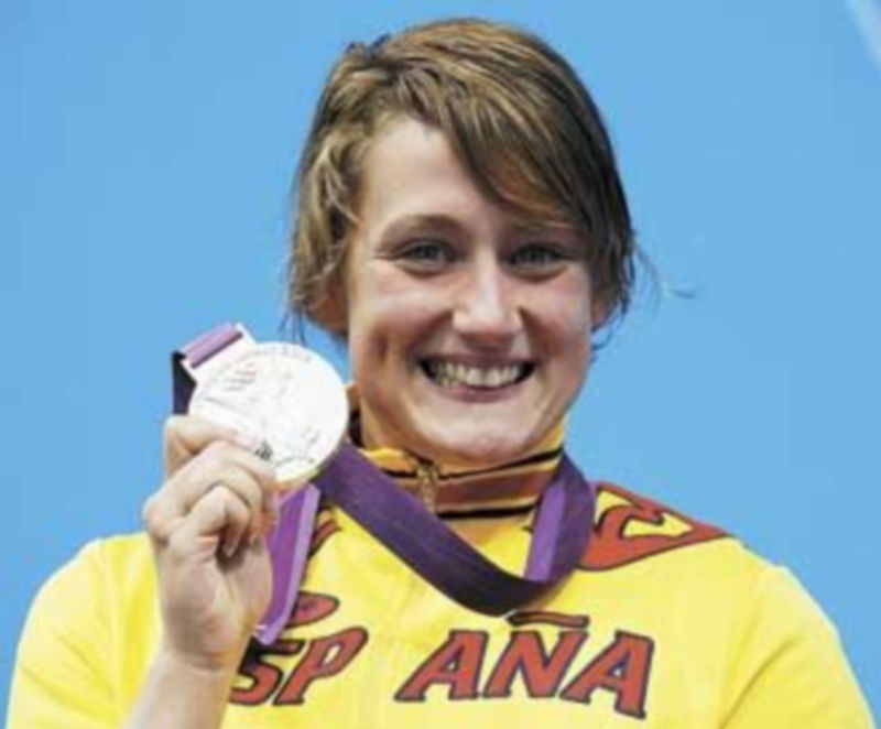 Mireia Belmonte conquistó la cuarta medalla en natación en la historia de España. /  Reuters