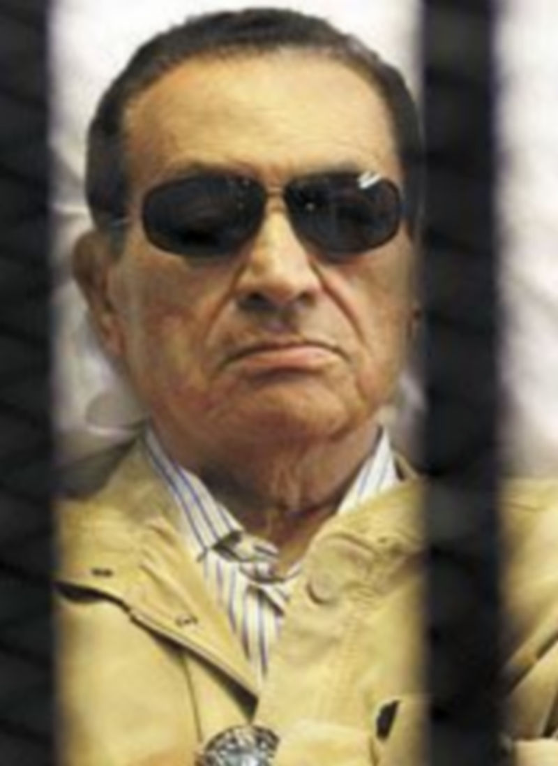 Hosni Mubarak.