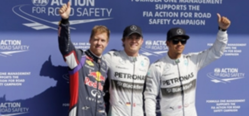 Nico Rosberg durante la sesión de clasificación en el circuito belga de Spa. / Efe