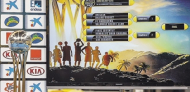 La eliminatoria que enfrentará al FC Barcelona y al Valencia Basket será el primer plato fuerte de la Copa del Rey 2015. / EFE