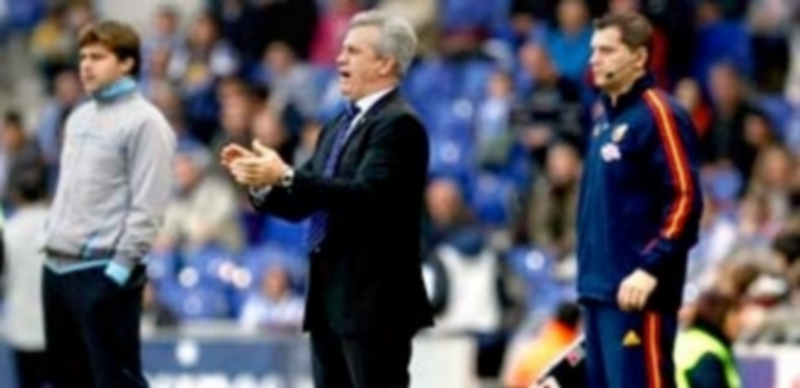 El entrenador Javier Aguirre