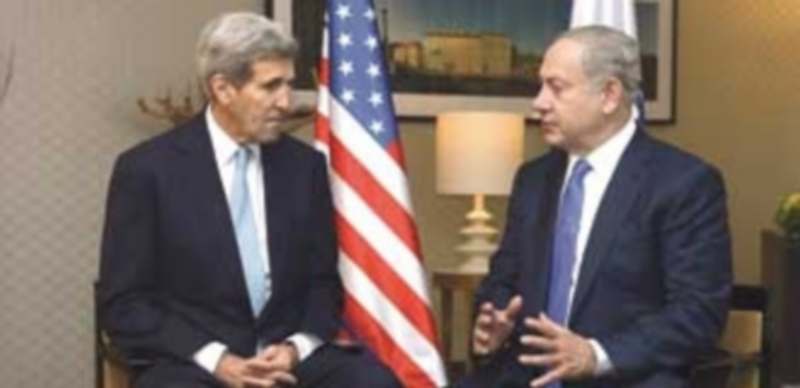 Kerry y Netanyahu mantuvieron en Berlín un encuentro para tratar la escalada de violencia de Oriente Próximo. / EFE