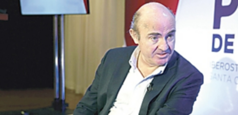 De Guindos destaca el “gran éxito” que supuso evitar el rescate. / Efe