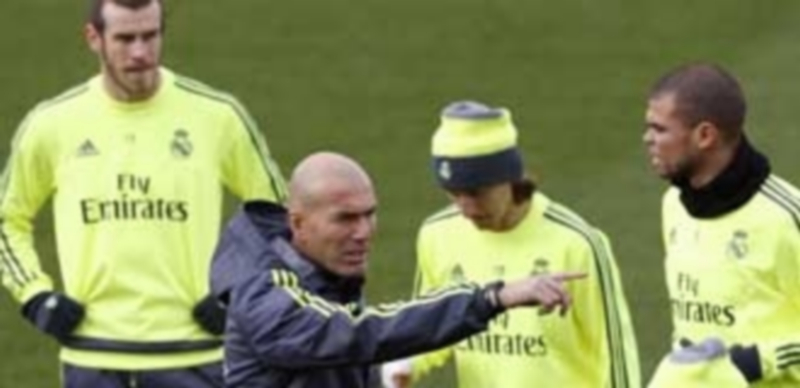 El nuevo míster madridista lleva entrenando con la primera plantilla desde la destitución de Benítez el pasado lunes. / EFE