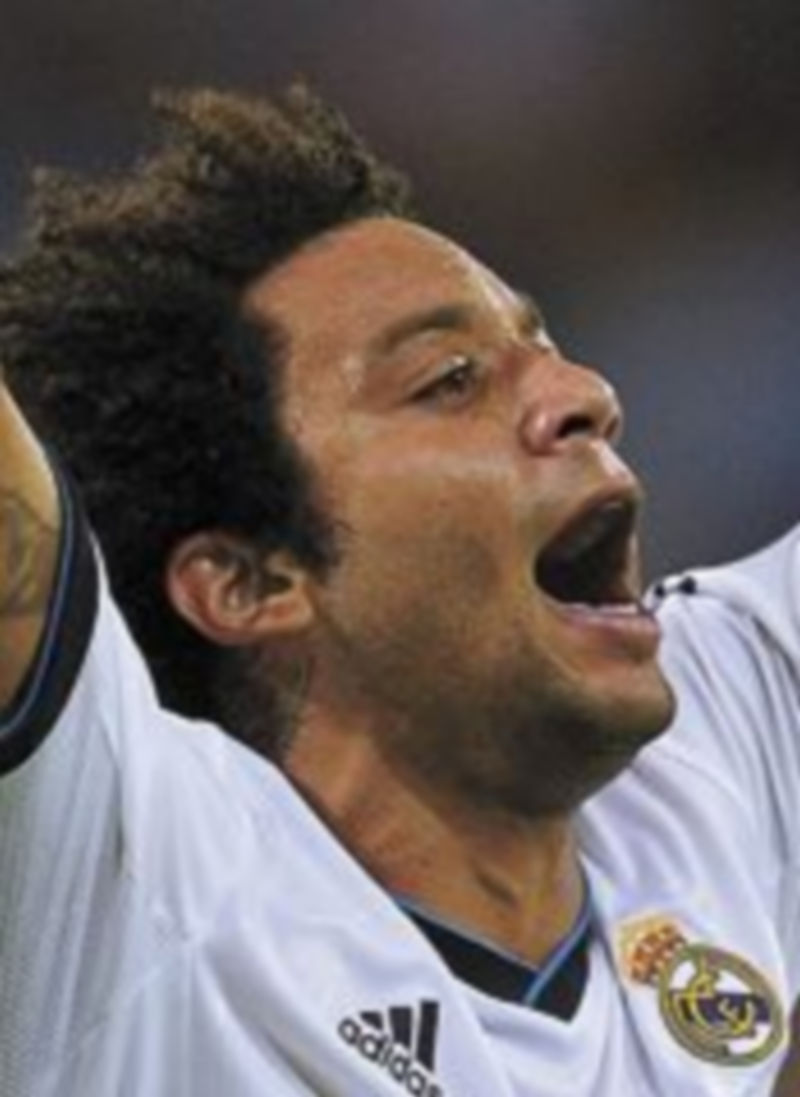 Marcelo fue clave en la remontada del primer partido de ‘Champions’. / Reuters