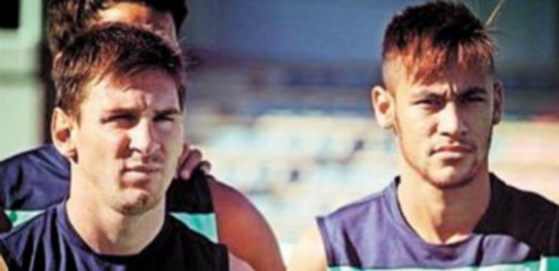 Neymar dio gracias a Dios por cumplir su sueño de trabajar con Messi.