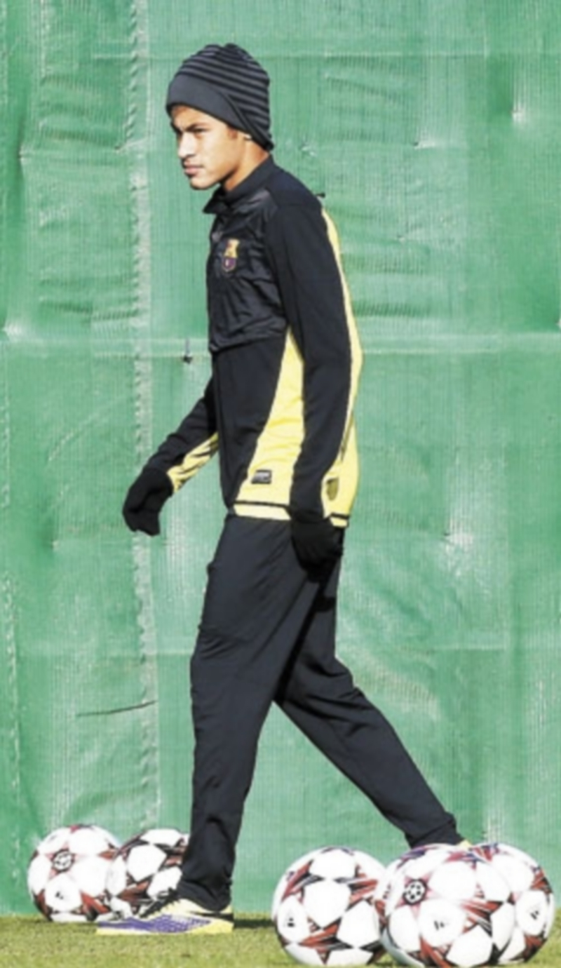 Neymar aún no se ha estrenado en la Champions. / Reuters