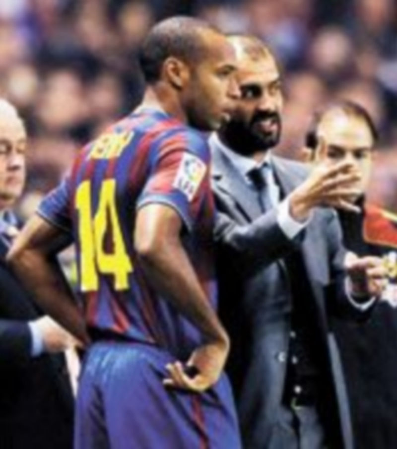 Guardiola alineará de inicio a Henry ante las dudas de Messi e Ibrahimovic. / REUTERS