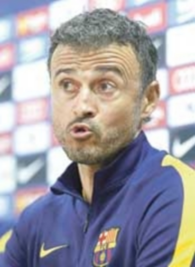 «Tenemos ganas de que Messi vuelva y disfrutarle» 1 El blaugrana avisa de que el equipo de Jémez hará el partido “incómodo”. / EFE