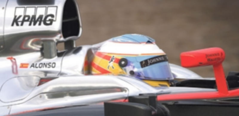 El piloto asturiano estrenó el nuevo monoplaza de la escudería McLaren