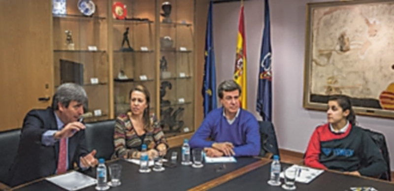 La reunión contó con la presencia de la campeona mundial