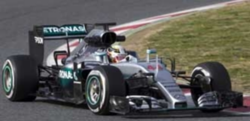 ´Hamilton fue el piloto que más tiempo estuvo en pista