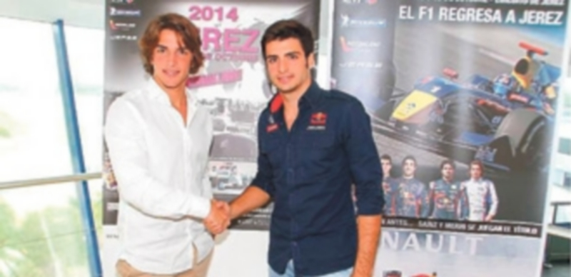 Merhi (izquierda) y Carlos Sáinz harán su debut en Fórmula 1 en Melbourne. / E.P.