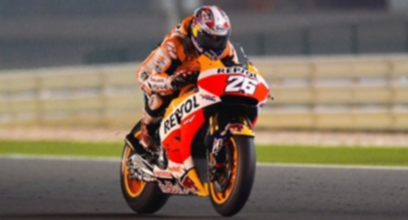 Pedrosa durante el GP de Catar. / EFE
