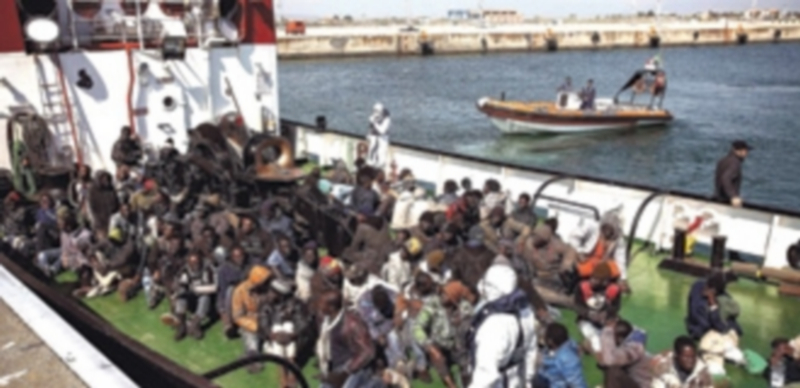 Los supervivientes relataron las circunstancias de la tragedia en alta mar. / Efe