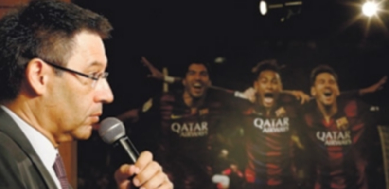 Bartomeu confía en ser elegido para volver al cargo que tomó tras la dimisión de Sandro Rosell a principios de 2014. / EFE