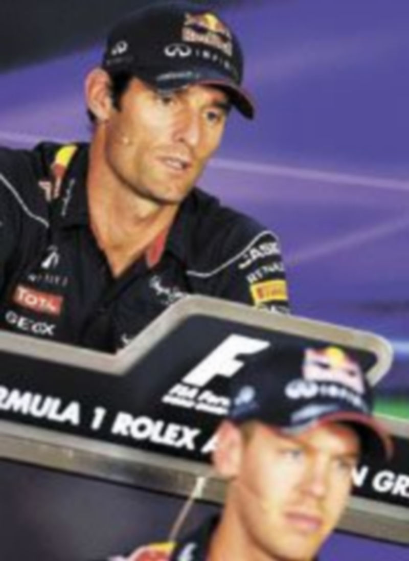 Webber y Vettel han dejado claro que no son precisamente amigos. / Reuters