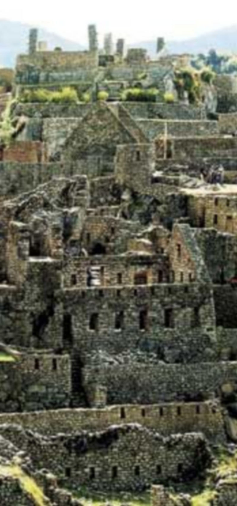 Vista del recinto urbano de Machu Picchu. / Efe.