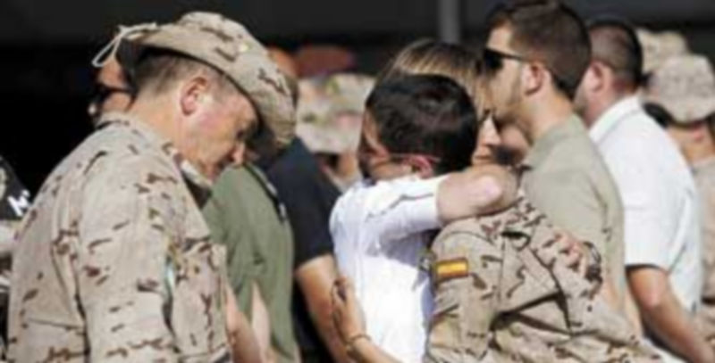 La ministra de Defensa