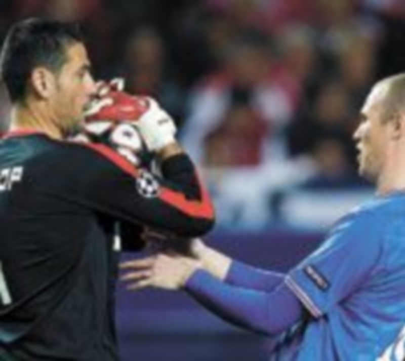 El guardameta Andrés Palop está muy inspirado en los últimos tiempos. / Efe