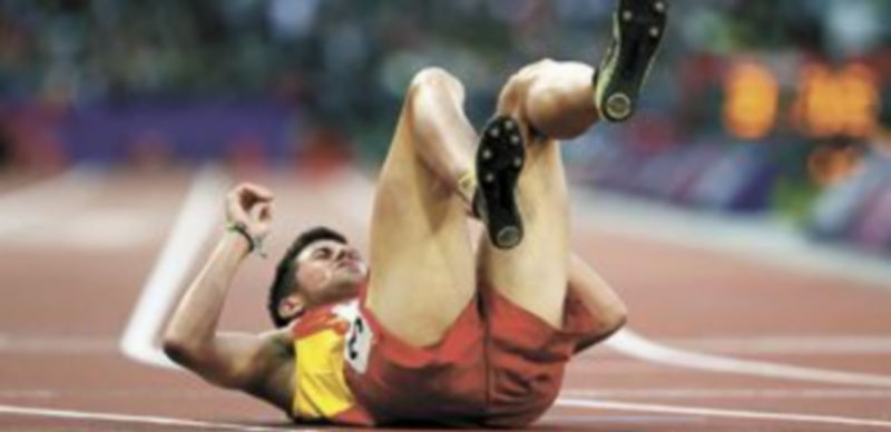 Álvaro Rodríguez no pudo clasificarse para las  semifinales de 1.500