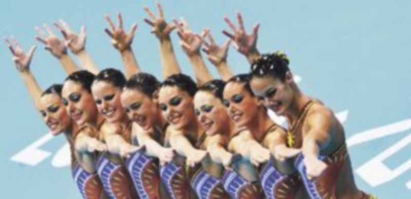 El equipo de natación sincronizada que participó en los Juegos de Londres conquistó dos medallas