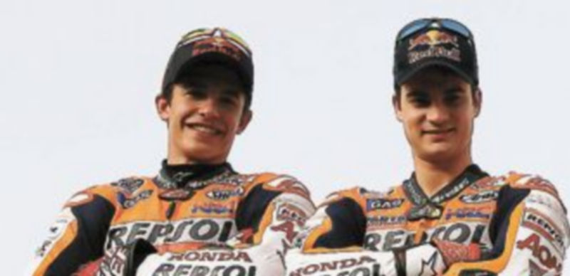 Las dos apuestas de Honda para el título son Márquez (i) y Pedrosa. / Reuters