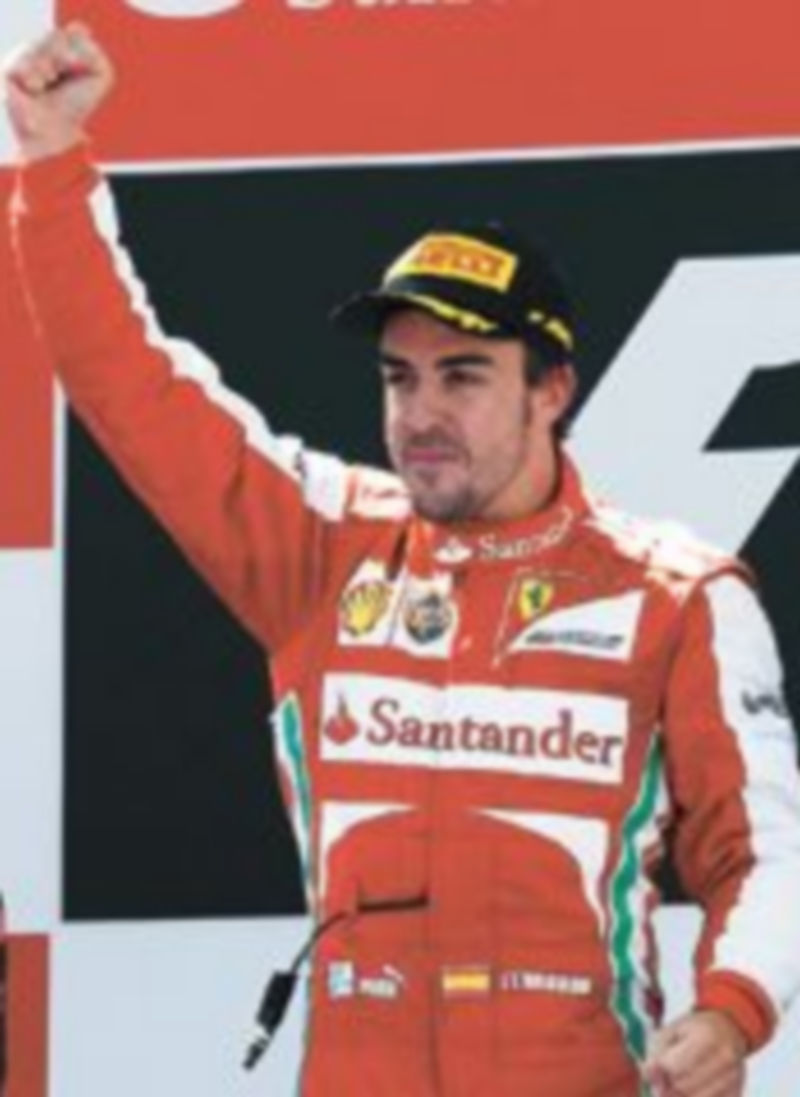 Alonso voló sobre el trazado de Montmeló. / Reuters