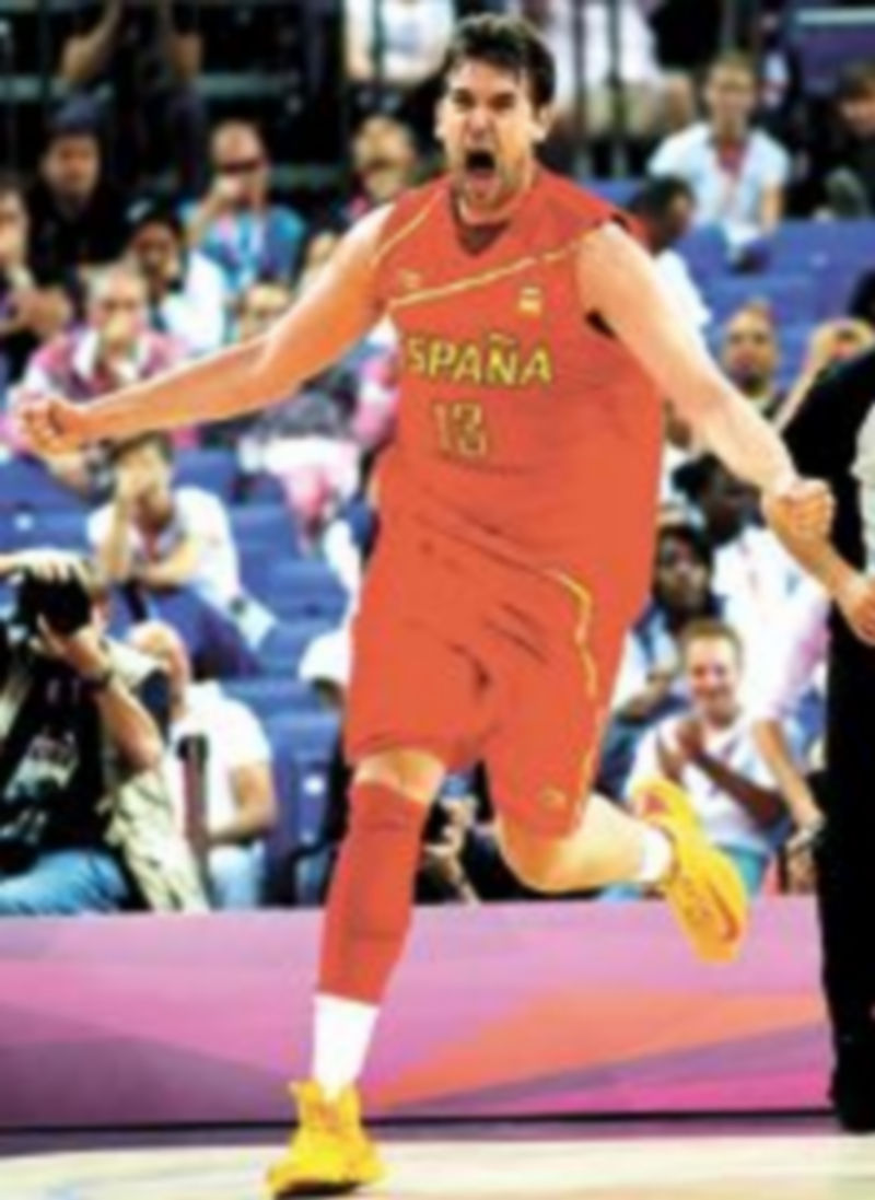 Marc Gasol defenderá la camiseta española en la cita continental. / Reuters