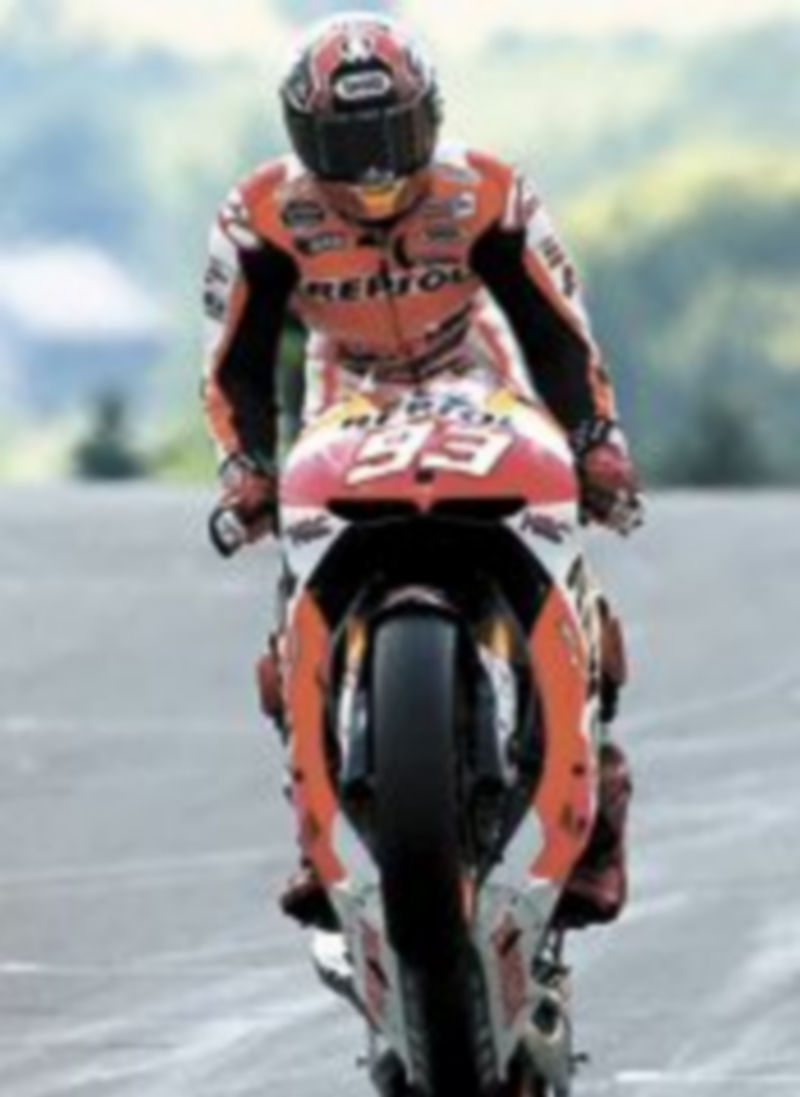 Márquez ganó en Alemania y se situó al frente del Mundial de Moto GP. / Efe