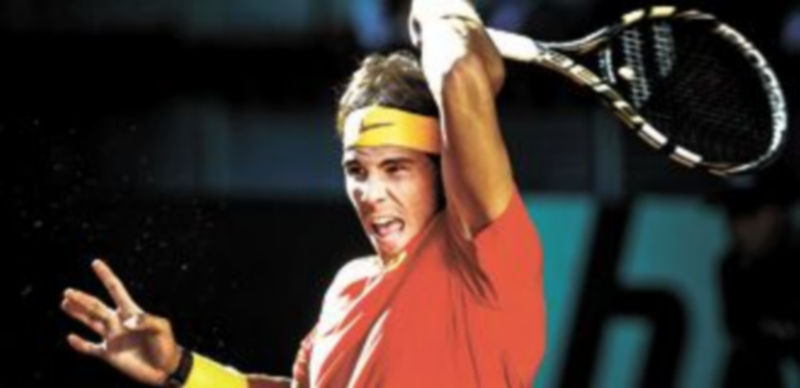 El número dos del mundo se sintió muy cómodo sobre la tierra batida de la Caja Mágica. / Efe