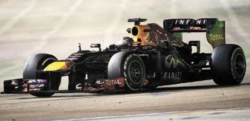 El piloto alemán es el principal candidato a conseguir hoy la ‘pole’ en el circuito de Marina Bay. / T. Chong (Reuters)