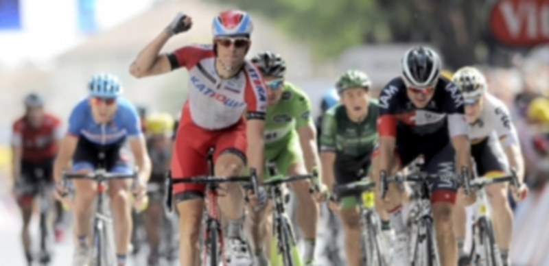 El ciclista del Katusha