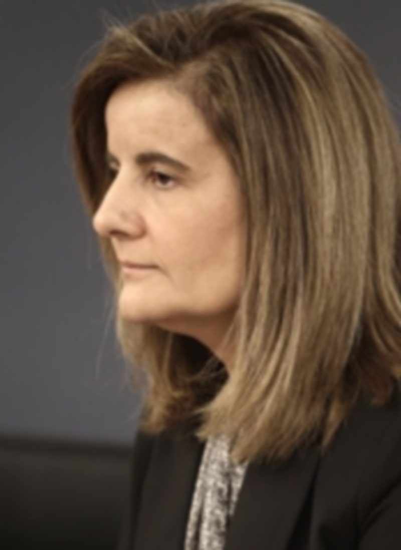 La titular del Ministerio de Empleo y Seguridad Social