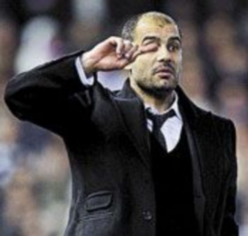 Pep Guardiola.