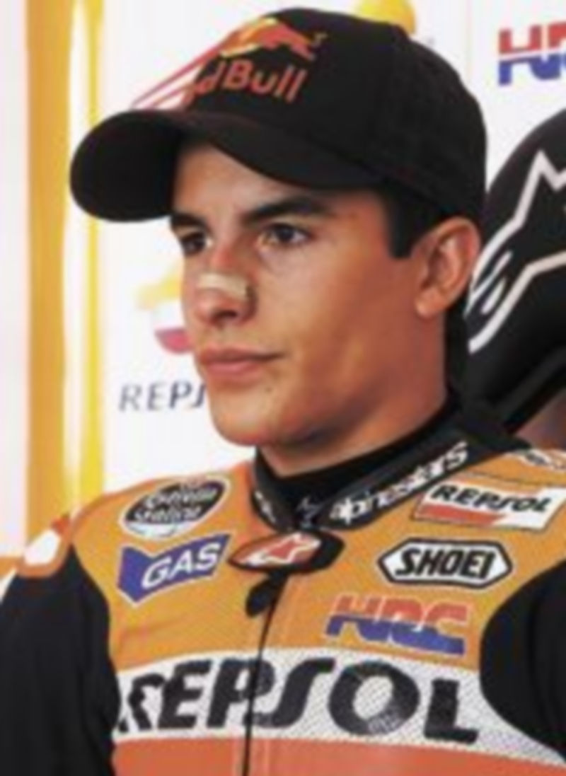 Márquez luchará por mantener la primera plaza en la general. / E. Press