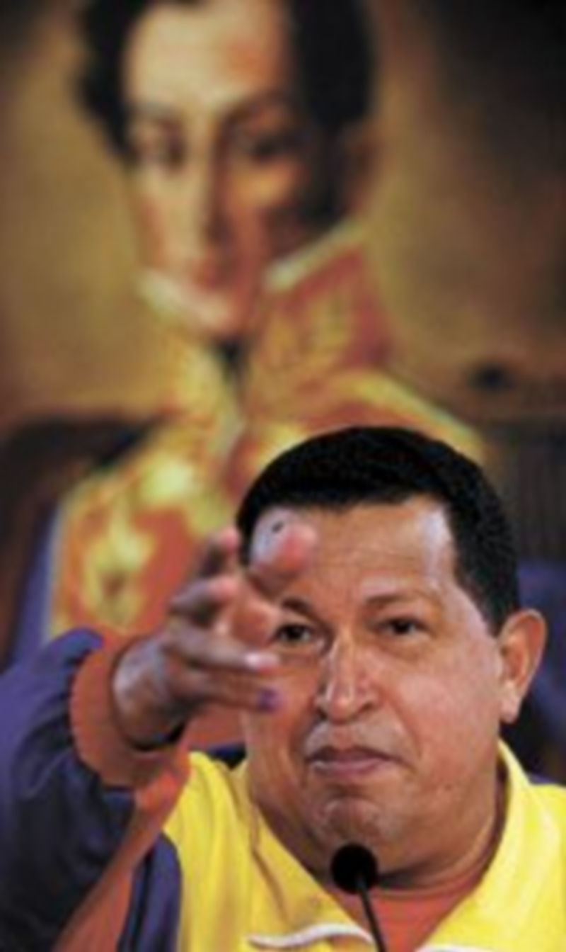 El presidente de Venezuela