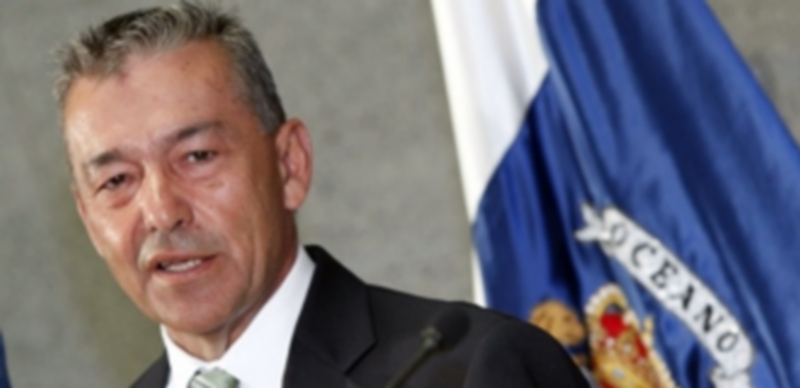 El presidente canario